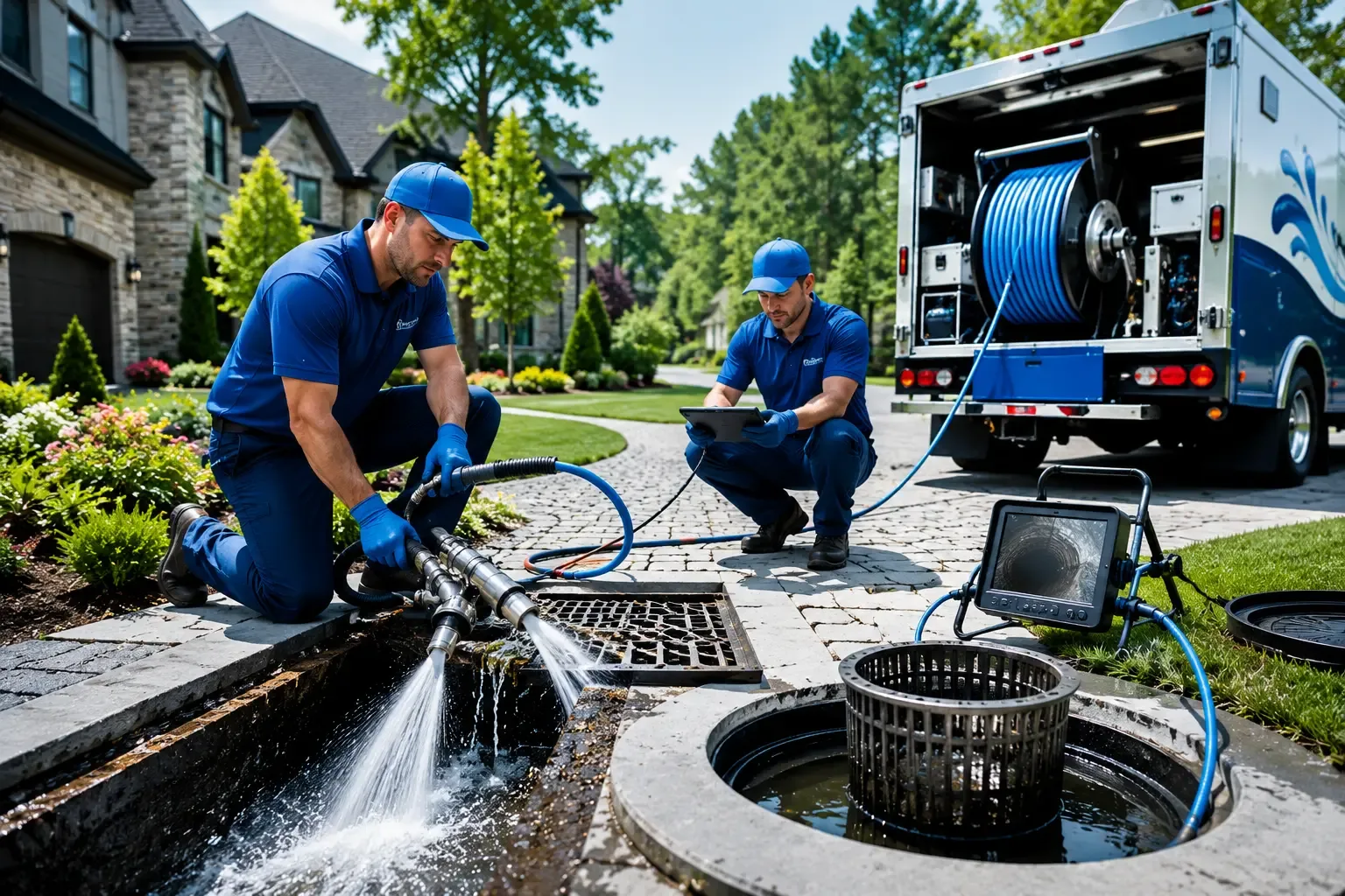 Local outdoor drain cleaning professionals in Lansing, OH