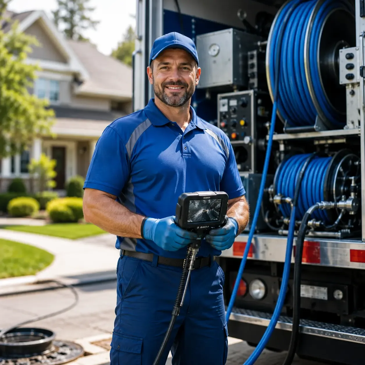Local outdoor drain cleaning specialists in Lansing, OH